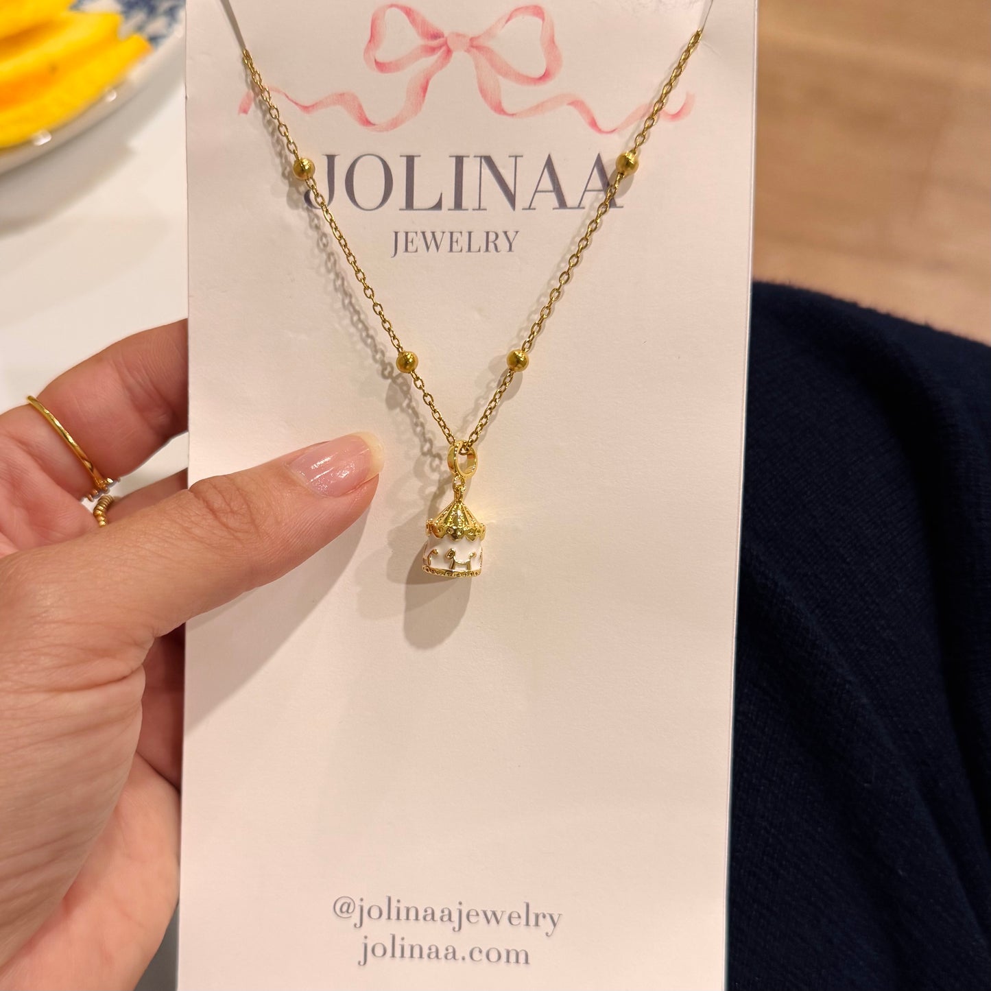 Carousel Memories Necklace