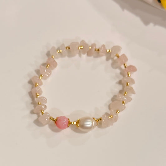 Baby Pink Stretch Bracelet